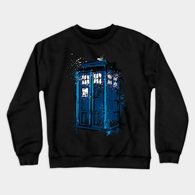 Time and Space Crewneck Sweatshirt by DrMonekers